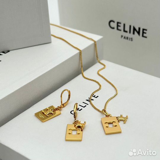Серьги Celine