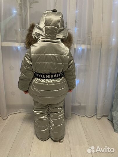 Зимний костюм для девочки nikastyle новый