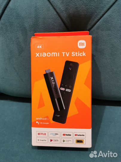 Тв-приставка Xiaomi Mi TV Stick 4K (MDZ-27-AA) Нов