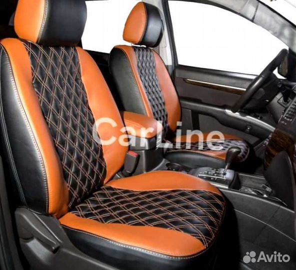 Чехлы на Hyundai Santa Fe, (II)