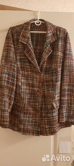 Твидовый жакет