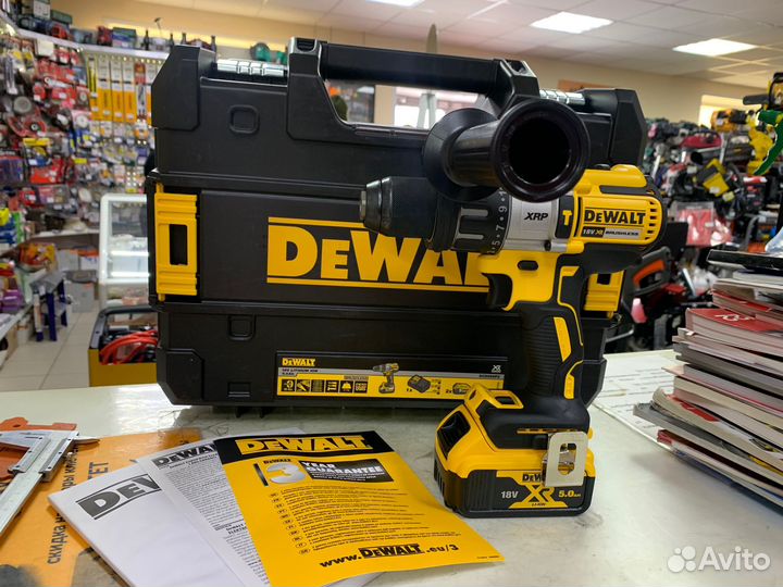 Ударный шуруповерт dewalt XRP DCD996P2 (18В)