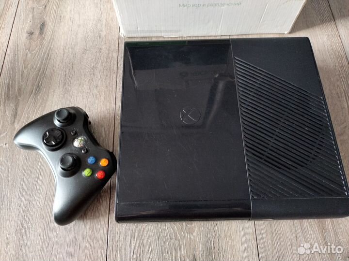 Xbox 360E 320gb 60+ игр