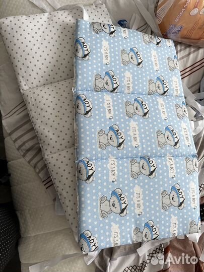 Бортики в кроватку