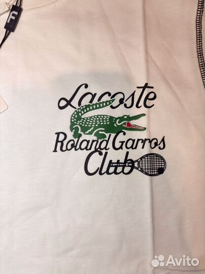 Новая футболка Lacoste Roland Garros