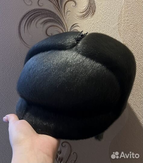 Меховая мужская кепка