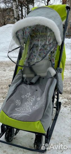 Санки коляска ника