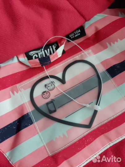 Куртка демисезонная для девочки98/104