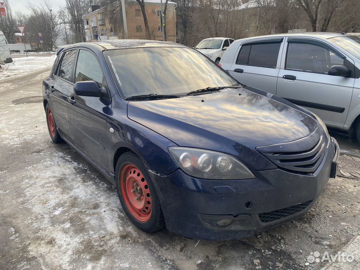 Mazda 3 1.6 МТ, 2008, 233 539 км