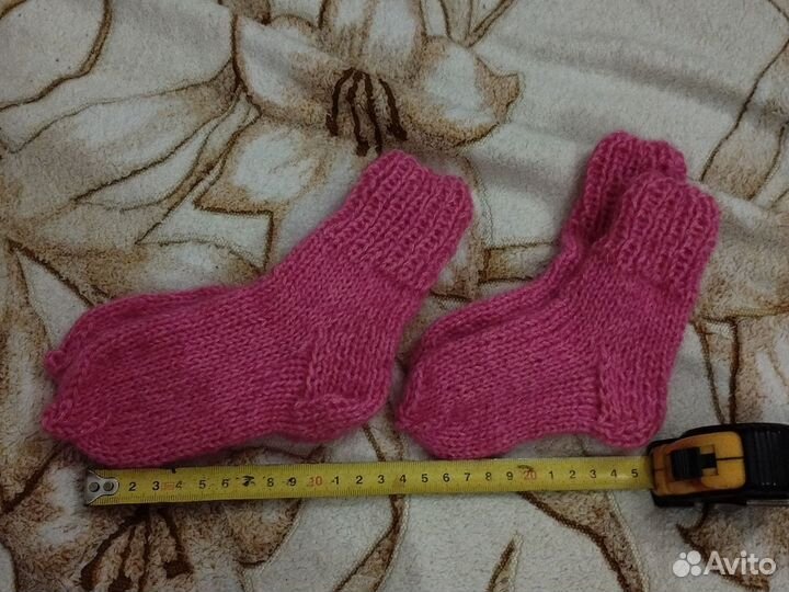 Носки вязаные ручной работы детские