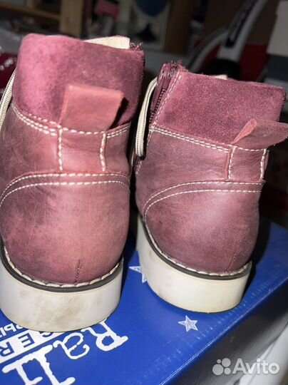 Ботинки зимние ralf ringer 33, 21 см для девочки