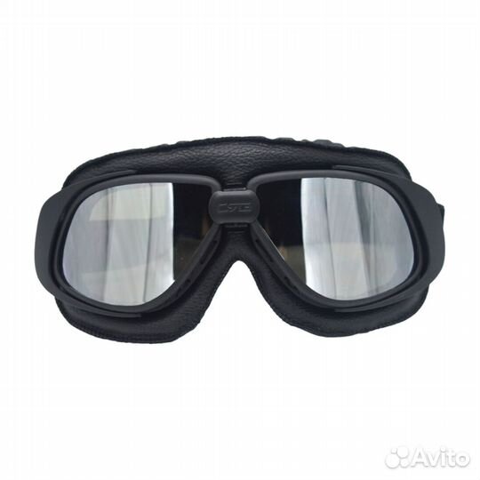 Мотоочки ретро FRM-3262 черные