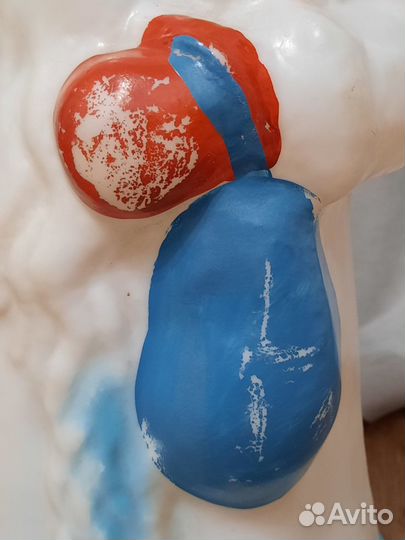 Дед мороз пластмассовый СССР