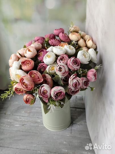 Ранункулюсы искусственные 4