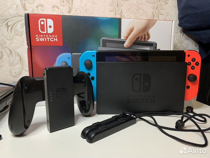 Nintendo Switch прошитый с новой Zelda