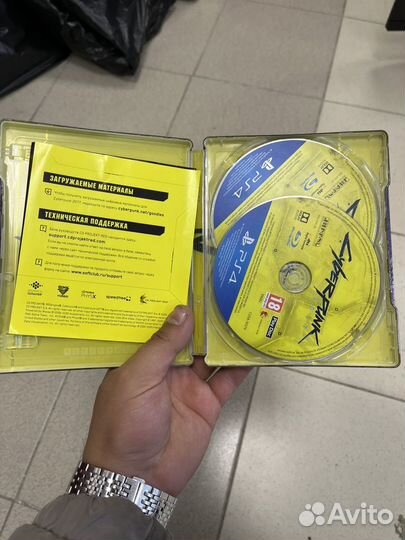 Cyberpunk 2077 ps4 steelbook
