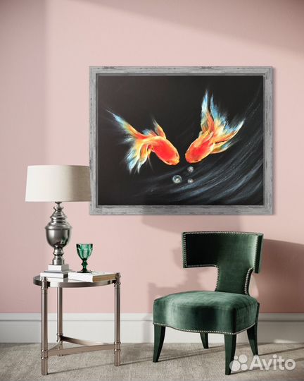 Интерьерная картина маслом