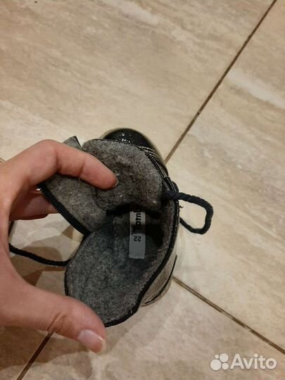 Ботинки детские 22 размер