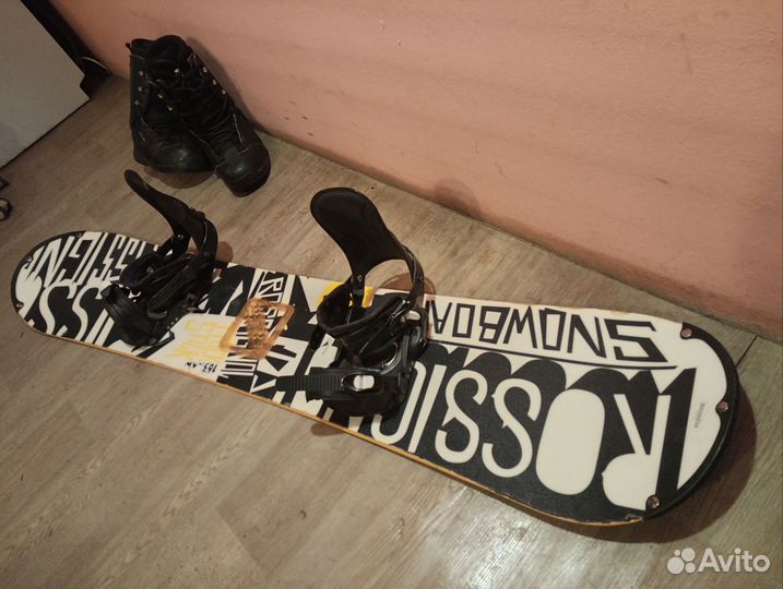 Сноуборд Rossignol 163 см. Комплект