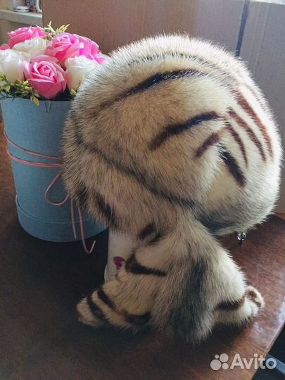 Шапка норковая женская