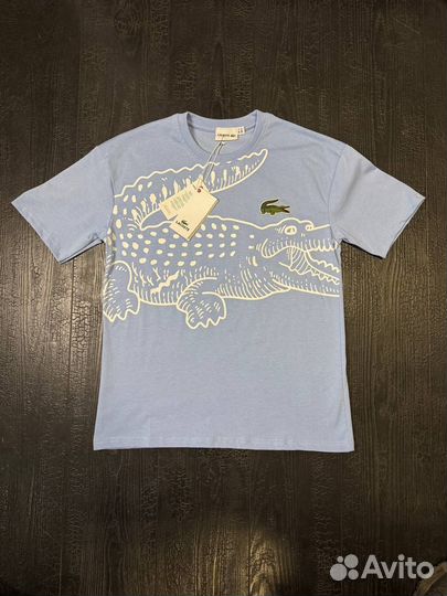 Футболка lacoste с крокодилом