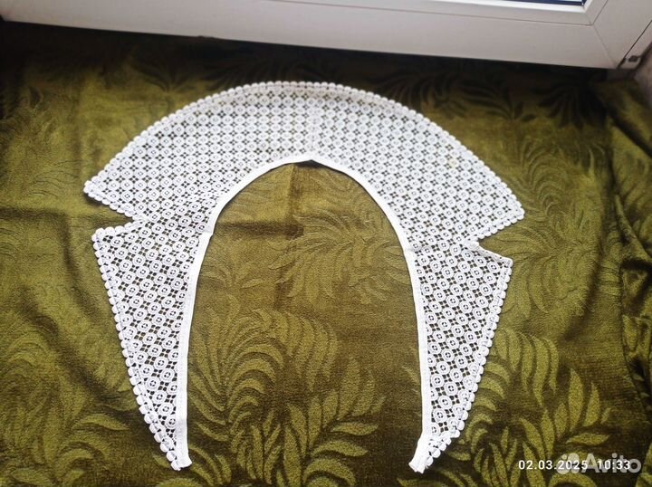 Кружевной воротничок антиквариат винтаж