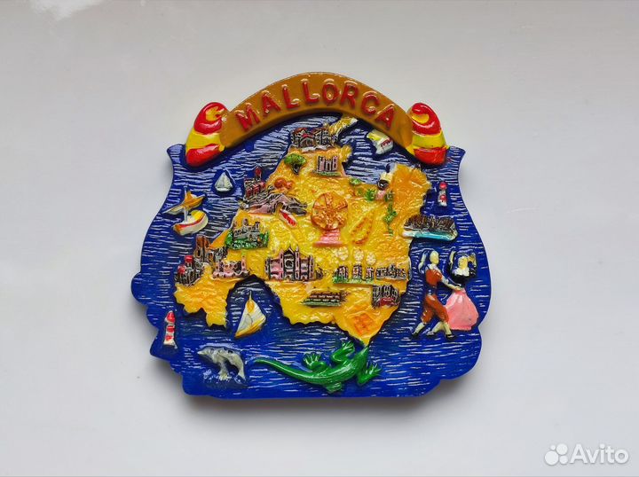 Магниты на холодильник из разных стран Испания