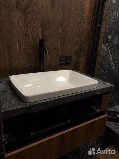 Столешница из керамогранита под раковину 800*480