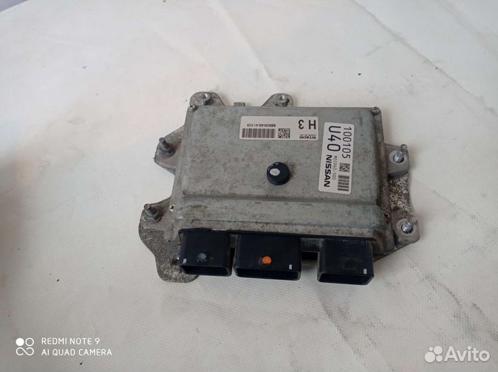 Блок управления двигателем Qashqai. J10E, 1,6 CVT