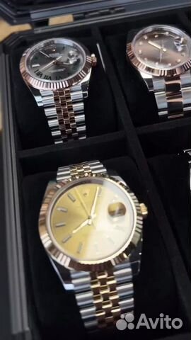 Часы Rolex datejust 36mm gold оригинал clean