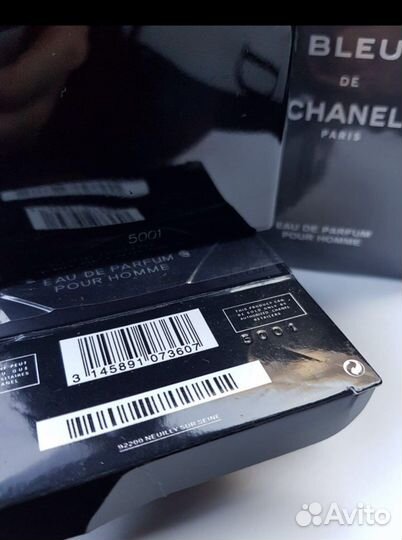 Духи Blue de Chanel, оригинал 100м в наличии