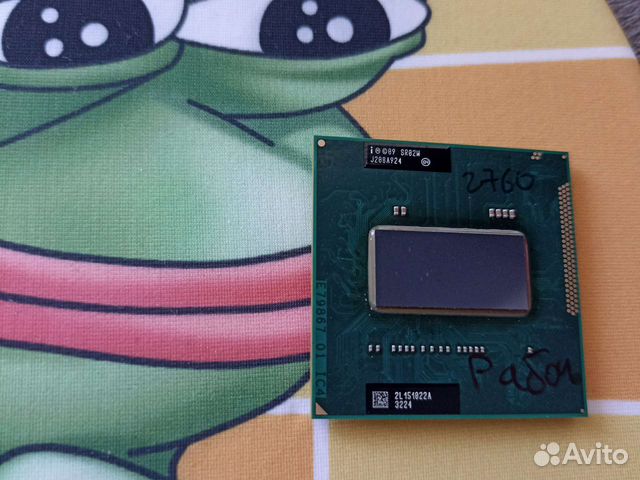 Intel core i7-2760qm 4ядра 8потоков sr02w