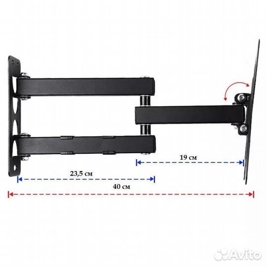 Кронштейн для телевизора 55 дюймов