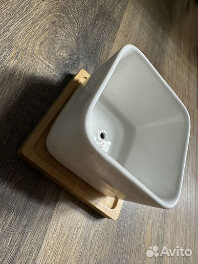 Кашпо горшок для кактусов керамика