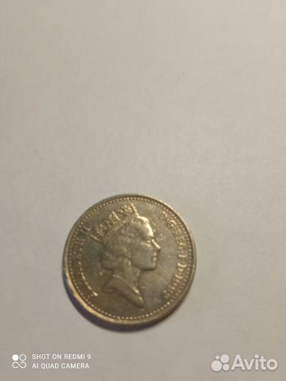 Монеты Великобритания 5 штук
