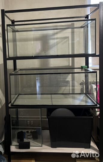 Аквариумы с оборудованием