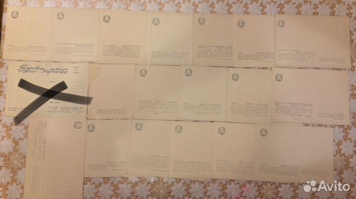 Открытки с иллюстрациями к Горькому