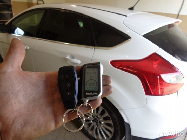 Автосигнализация StarLine а93еко+Установка