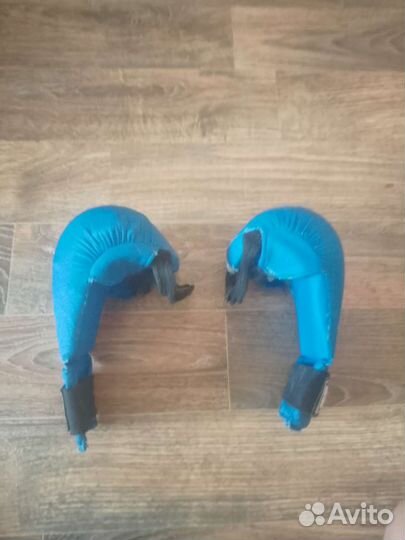 Каратэ щитки для голени и перчатки