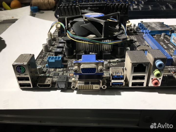 Asus P8Z77-V LX + i5-3570K + 16 (8+8 1600)