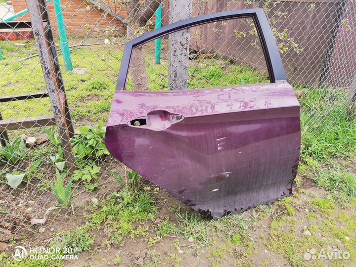 Дверь задняя правая hyundai Solaris б/у
