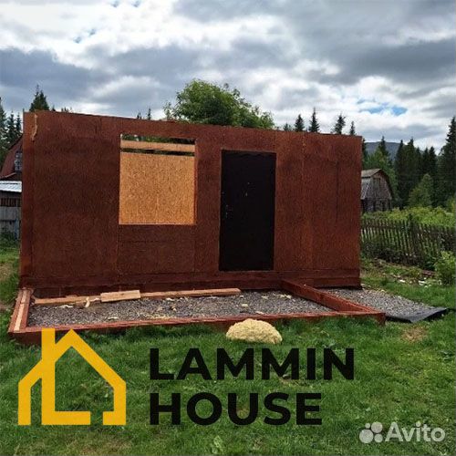 Дачный домик из сип панелей под ключ