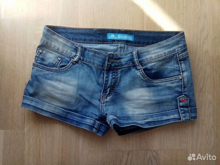 Шорты синие