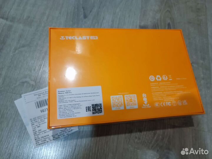 Планшет Teclast M40 8/128гб 4G запечатан
