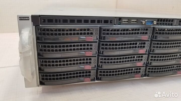 Корпус S.Micro SC836TQ 3U/SAS836TQ/16+2 HDD/2x800W