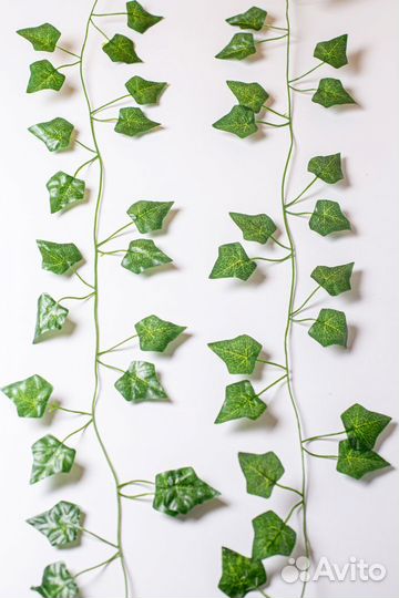 Лиана плющ декоративная искуственная