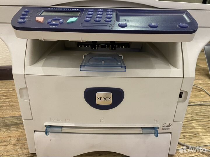 Принтер лазерный мфу xerox+сканер HP