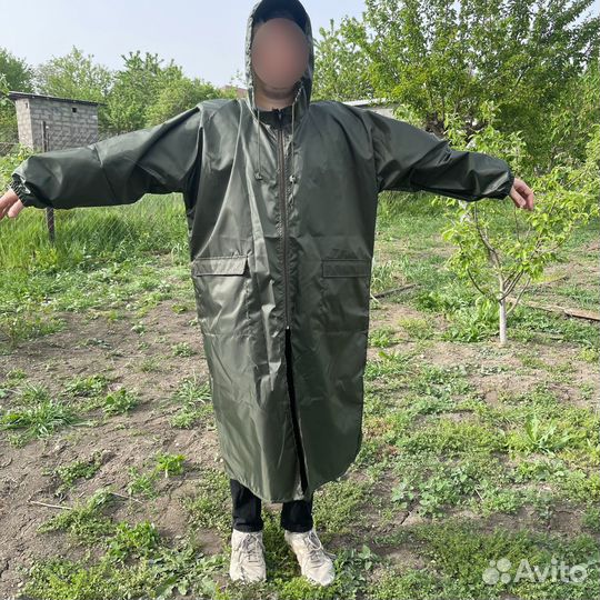 Водонепроницаемый плащ дождевик