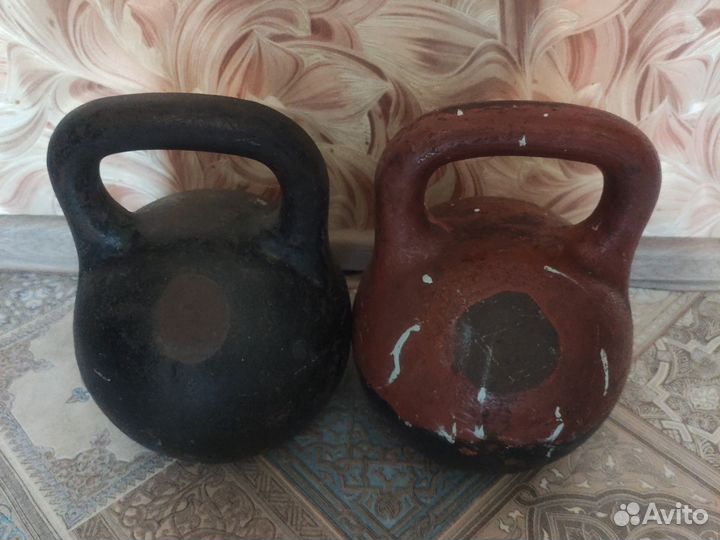 Гиря 16 кг 2 шт