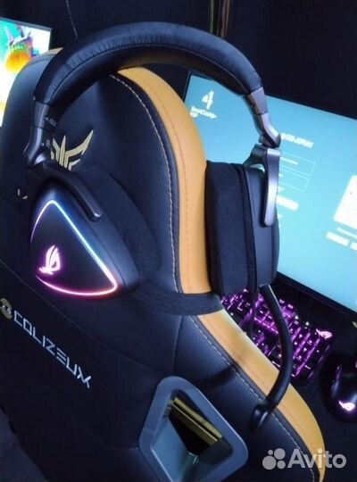 Наушники asus ROG delta gaming headset